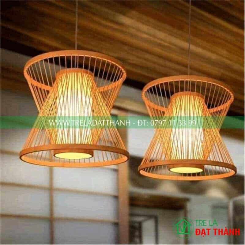 Chụp Đèn Xô Xéo Bằng Tre - DMT014